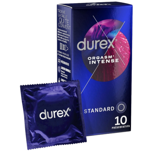 DUREX Orgasm'Intense Boîte de 10